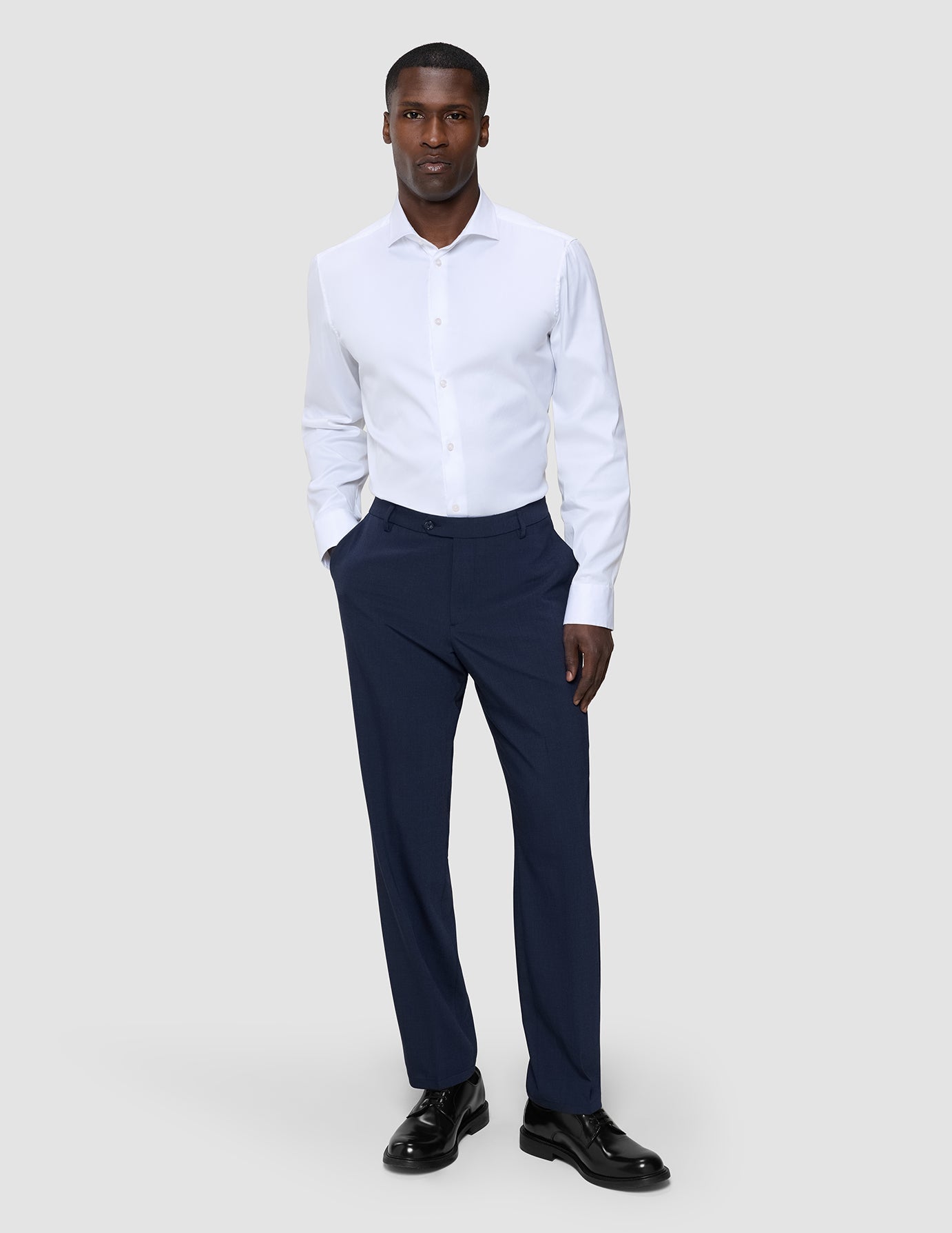 Elevated Shirt White Slim